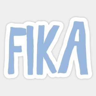 Fika coffee swedish break pause in Sweden Sticker